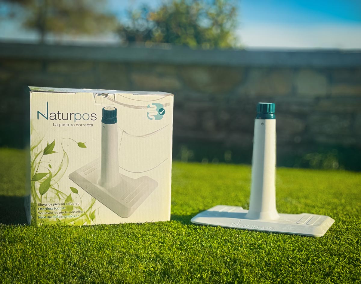 Taburete fisiológico ajustable. Ayuda para personas con extreñimieno. Naturpos